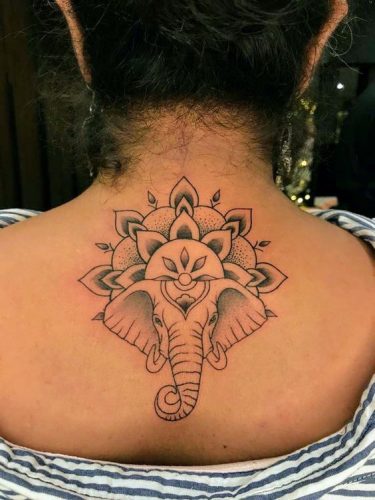 24 Elephant Tattoos on Back Ideas