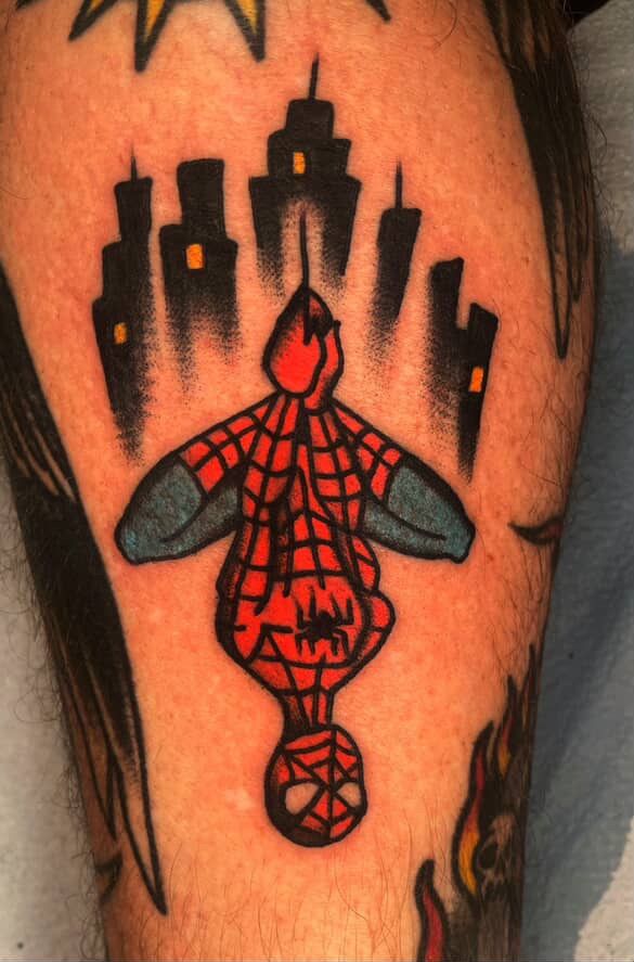 29 Spiderman Tattoo Ideas for Guys Best Arm, Leg, Chest, Back, Hand & Sleeve Designs