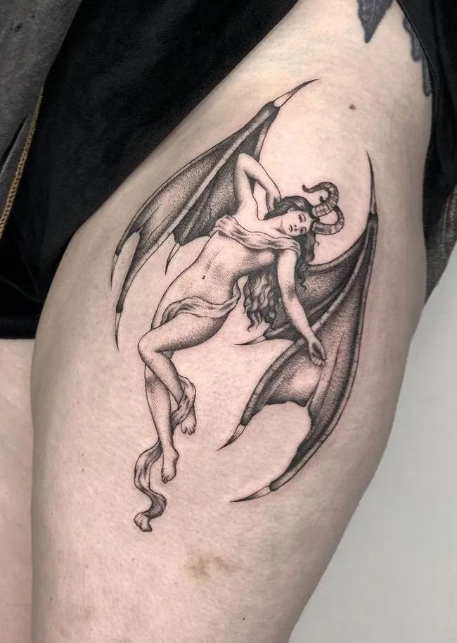 23 Succubus Tattoo Ideas: A Blend of Myth, Art, and Personal Expression
