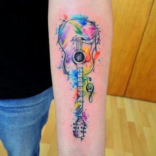 17 Watercolor Tattoo Sleeve Inspiration