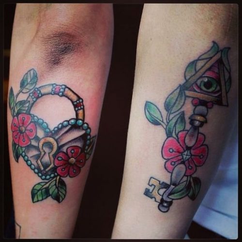 15 Love Couple Tattoo Designs