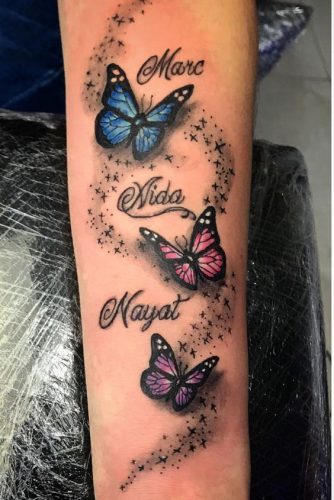 Mother of Two Tattoos: 29 Perfect Ideas