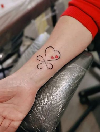 18 Three Hearts Tattoo Ideas for