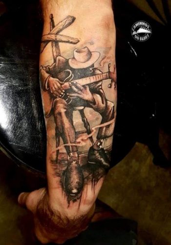 Black Culture Tattoos for Men 20 creative ideas