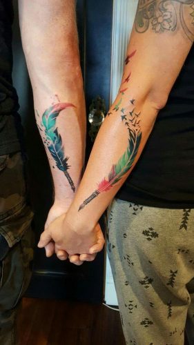 28 Small Couple Tattoo Ideas