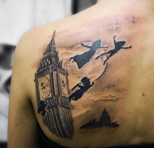 Neverland Ink: 18 Peter Pan Tattoo Ideas for 