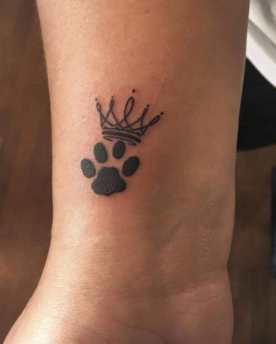 17 Cat Paw Print Tattoo Ideas