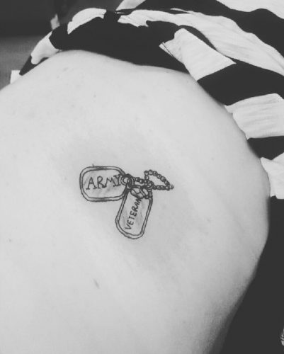 19 Dog Tag Tattoo Ideas