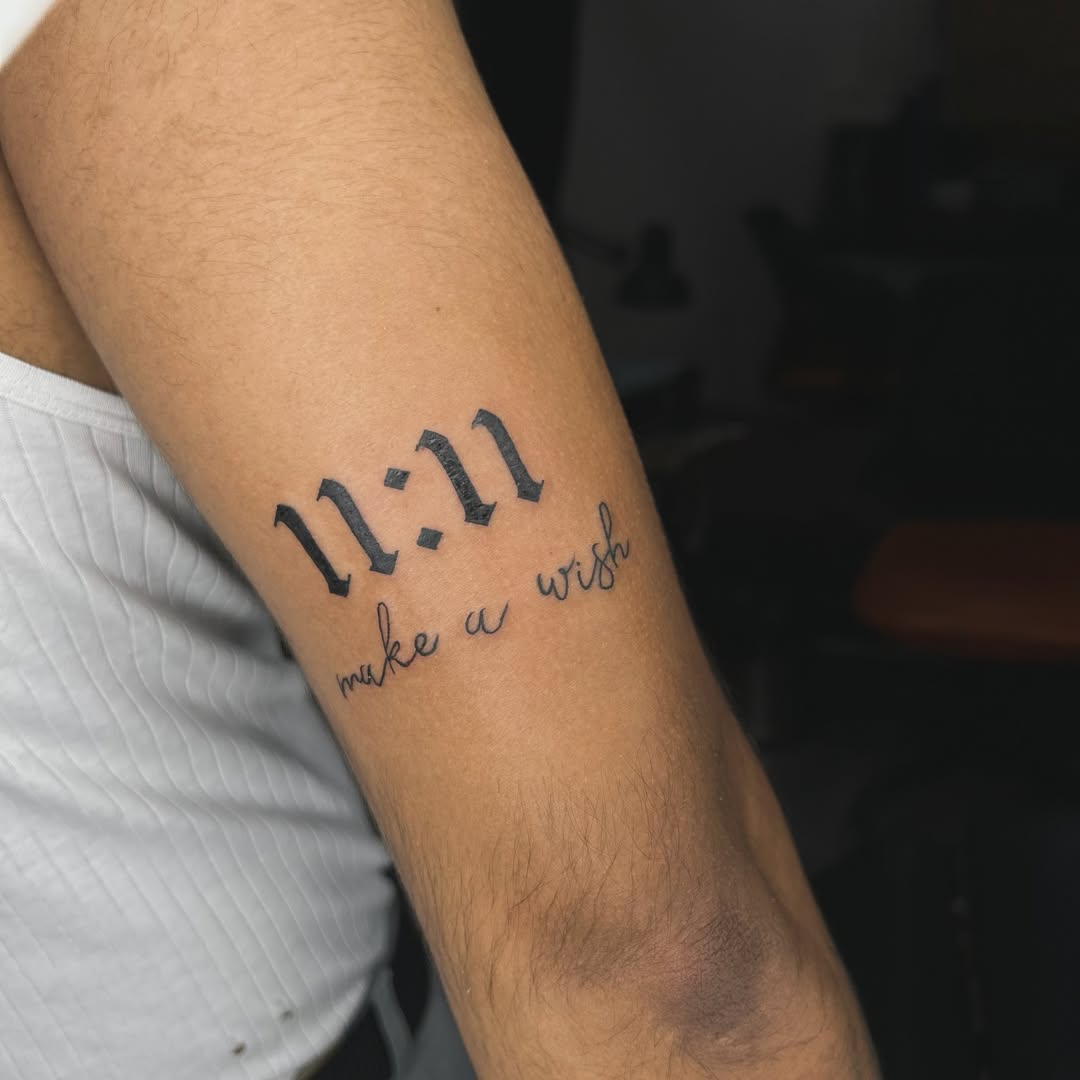 30 Angel Number Tattoo Ideas: Modern, Minimal, and Full of Meaning