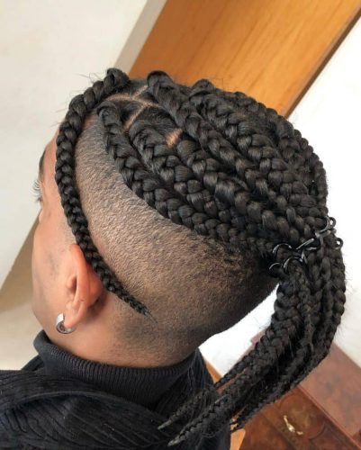 Top 20 Trendsetting Box Braids for Men in – Embrace Edgy & Bold Hairstyles