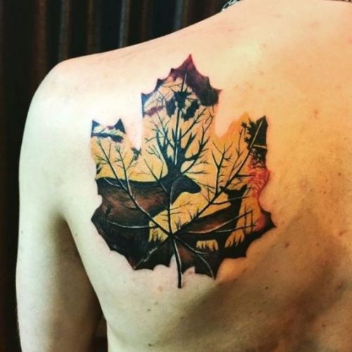20 Fall Tattoo Designs