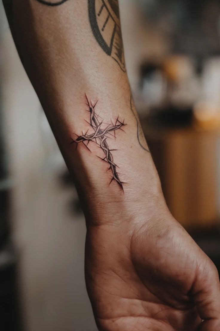26 Unique Cross Tattoo Designs for : Ideas for Men & Women