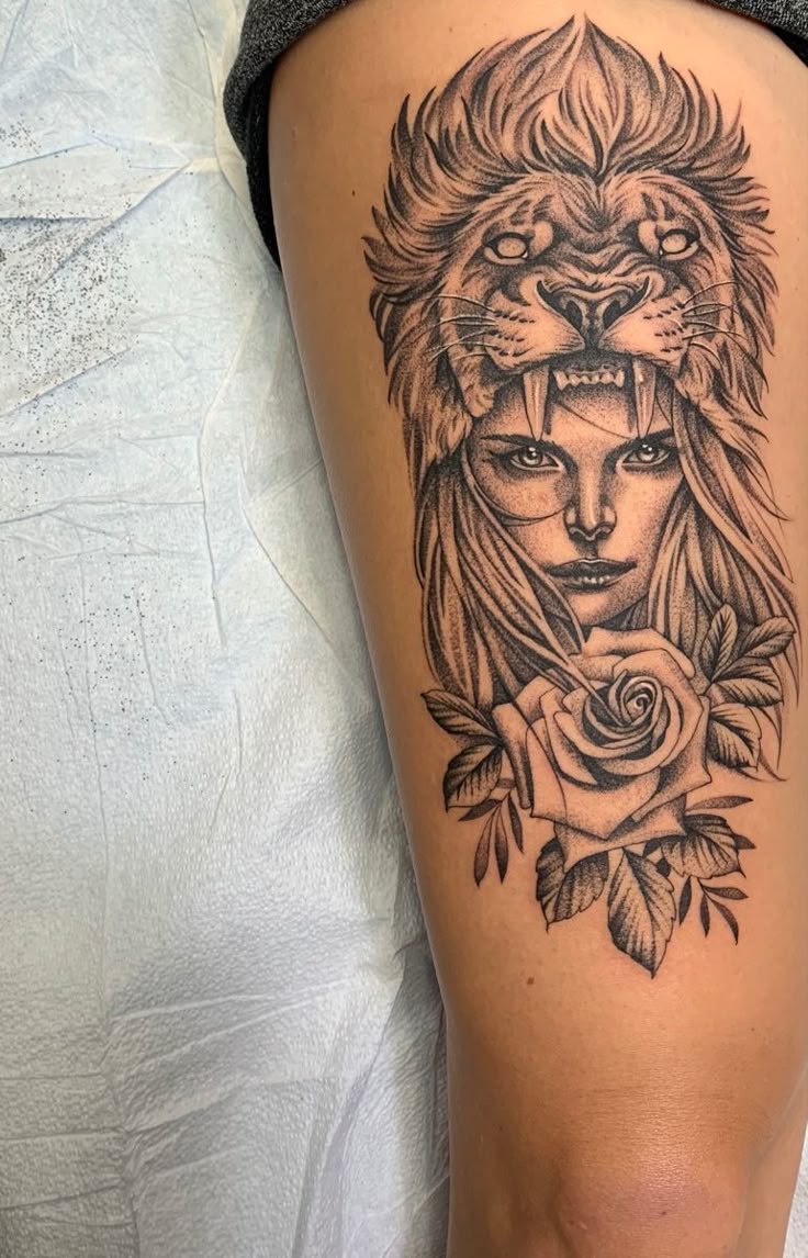 27 Ideas Lion Tattoo : From Minimalist Lines to Regal Power