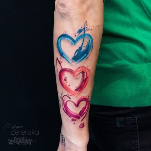 17 Watercolor Tattoo Sleeve Inspiration