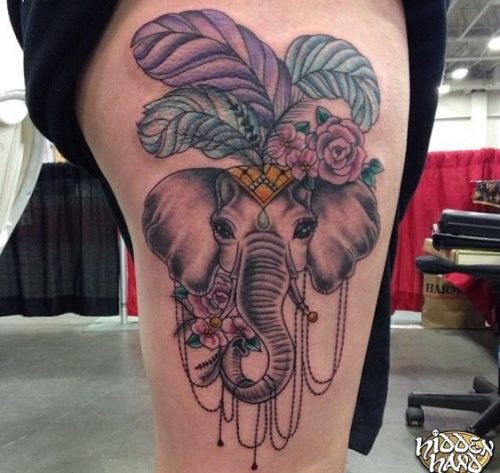 25+ Elephant Tattoo Ideas