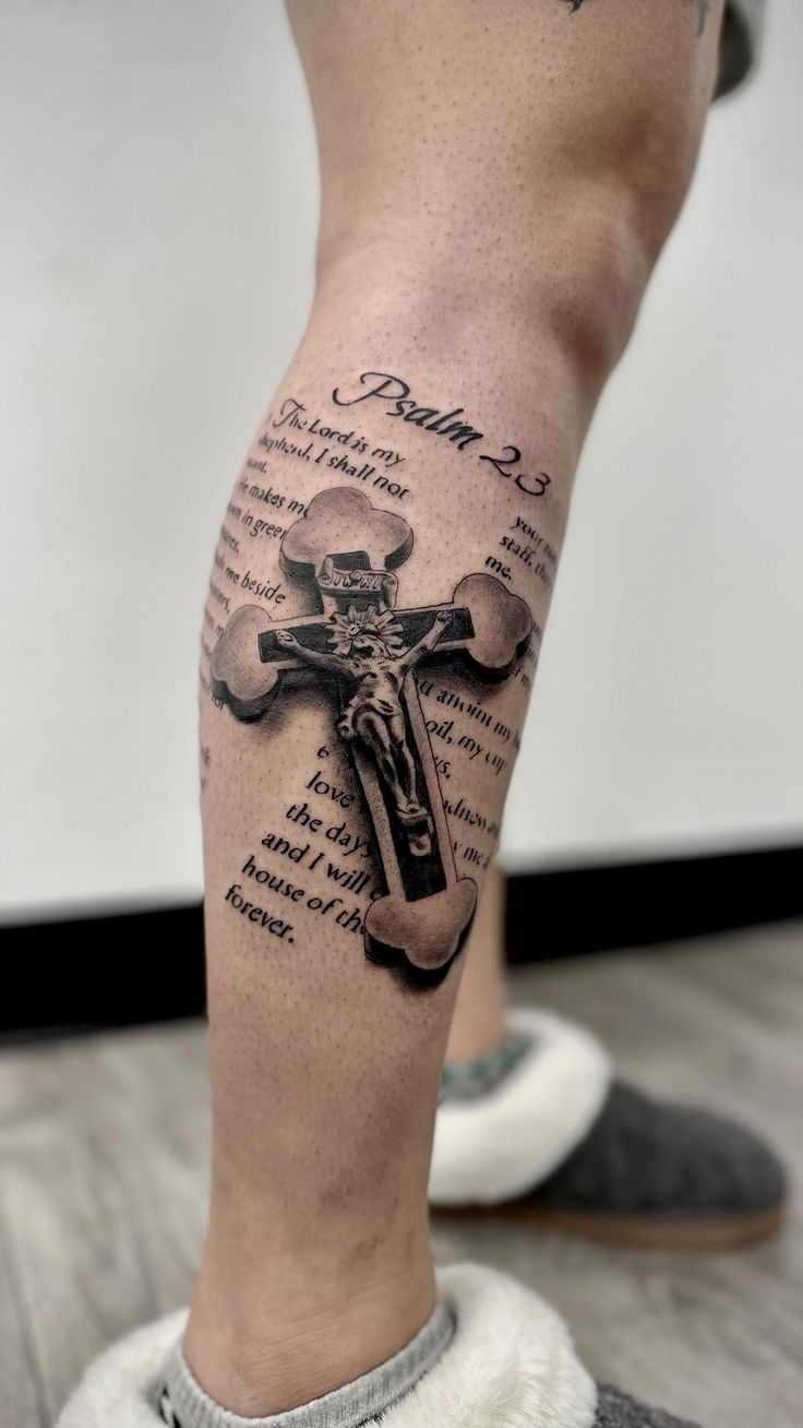 26 Unique Cross Tattoo Designs for : Ideas for Men & Women