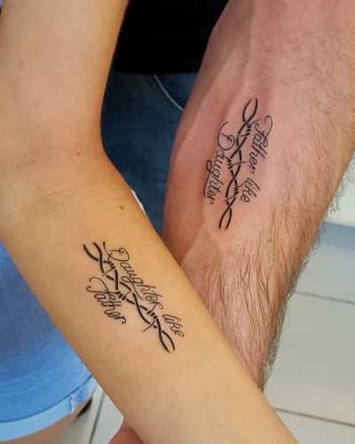 24 Dad Daughter Tattoo Ideas