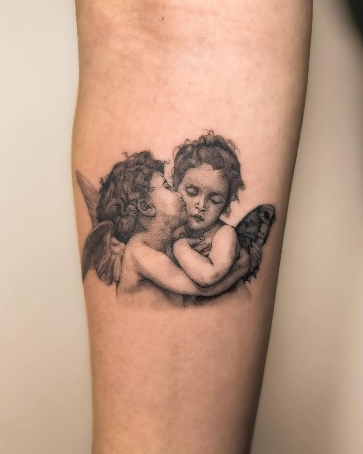 25 Angel Tattoo Ideas : Guardian, Cherub, and Dark Designs for Men and Women