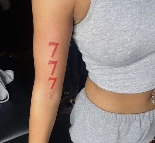 777 Tattoo Designs – 20 Bold Ideas