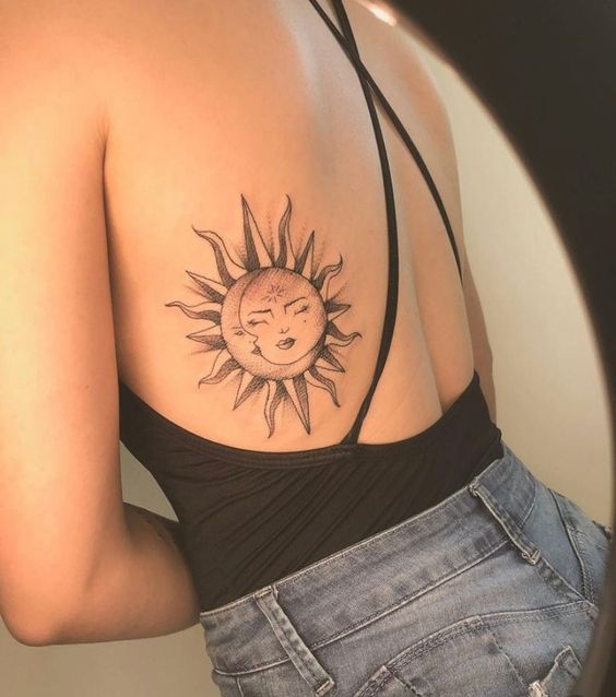 Explore 23 Unique Sun and Moon Tattoo Ideas for : Simple, Minimalist & Matching Designs for All