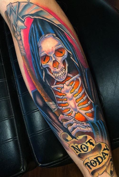 Discover 20 Grim Reaper Tattoo Ideas for Men & Women: Realistic, Traditional, Cute, and Neo-Traditional Designs
