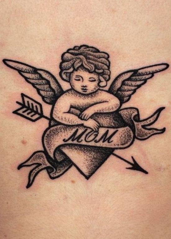 Mom Tattoos Ideas : Fresh Tattoos Ideals of Daughter, Son, Traditional, Simple, and Grief Inkige