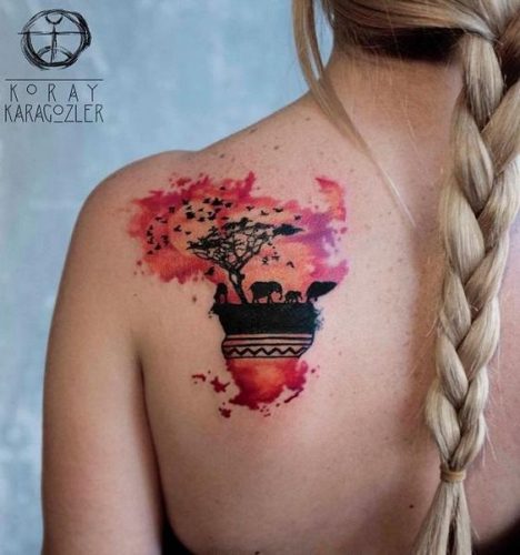 Explore 17 Unique Landscape Tattoo Designs for Nature Lovers and Adventurers