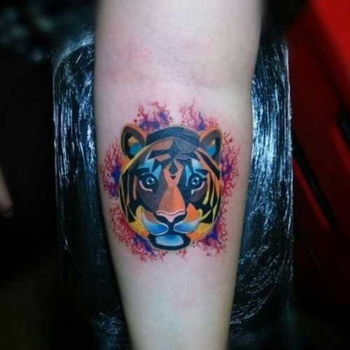 19 Tiger Head Tattoo Ideas