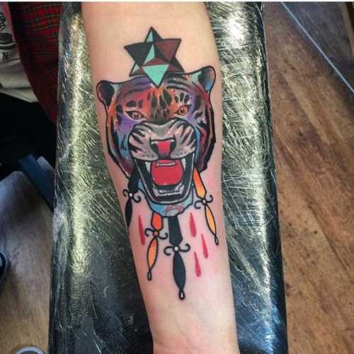 23 Traditional Tiger Tattoo Ideas