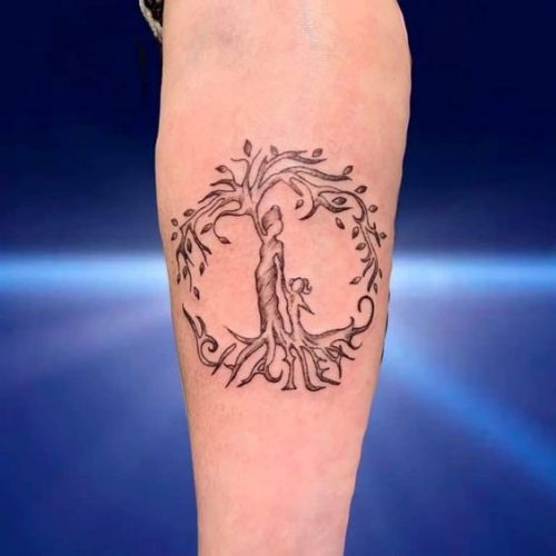 Embracing Roots and Wings: 20 Mother Tree Tattoo Ideas for