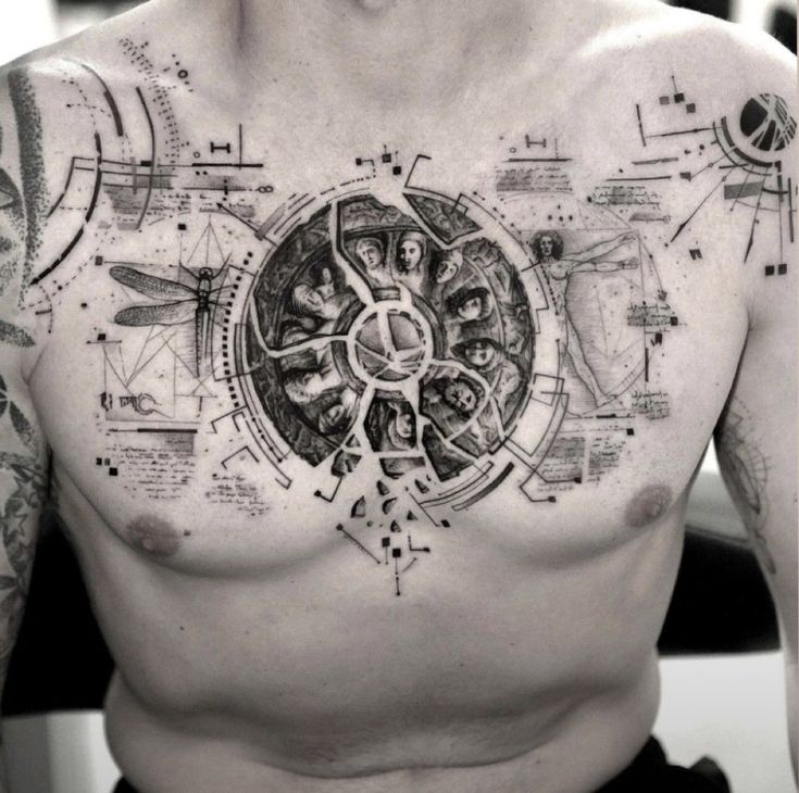 30 Chest Tattoo Ideas for Men in : Bold, Meaningful & Stylish Designs
