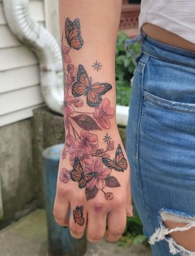 Explore 20 Unique Cherry Blossom Tattoo Designs for – Embrace Nature’s Ephemeral Beauty