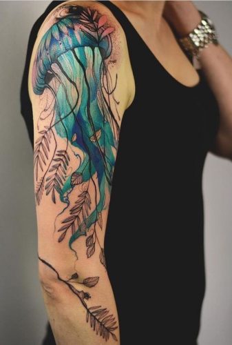 15 Ocean Tattoos Sleeve for Women Ideas : Dive into Stunning Sea-Inspired Ink!