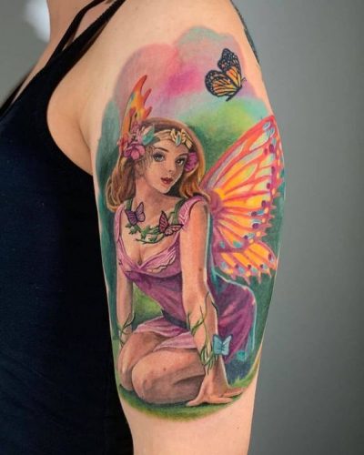 19 Bright Colorful Tattoo Ideas