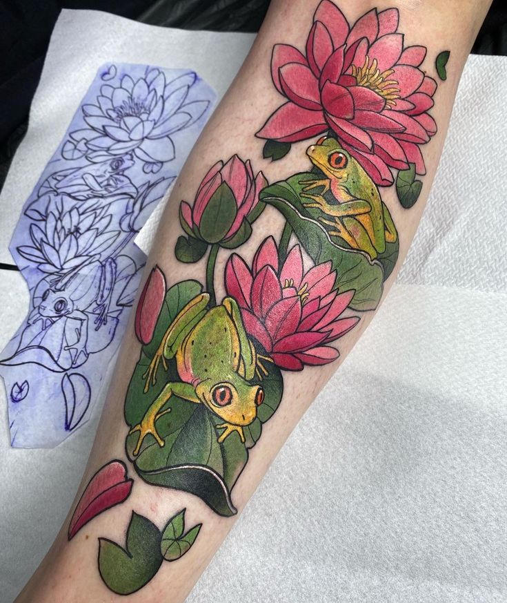 30 Stunning Lotus Tattoo Ideas  for Women &#038; Men   Back, Wrist &#038; Fine Line Designs