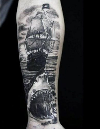 17 Pirate-Themed Tattoo Sleeve Ideas