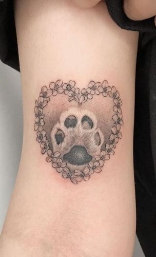 20 Paw-some Dog Paw Tattoo Ideas