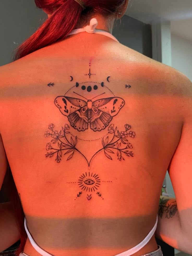 22 Ideas for Moth Tattoos in : A Stunning Blend of Dark and Traditional Styles