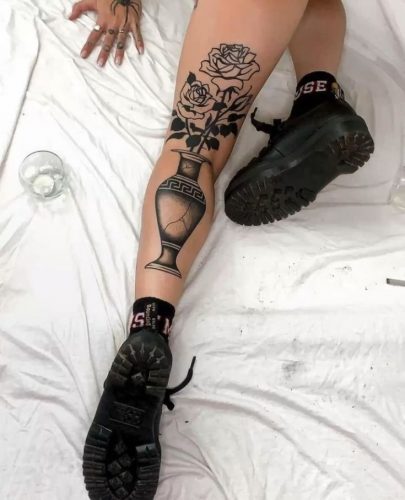 Discover the Top 15 Side Calf Tattoo Designs for Women in