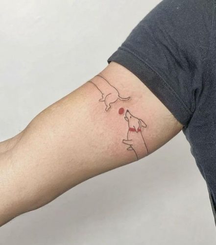 Explore 24 Unique Dachshund Tattoos – Perfect Blend of Style & Sentiment for