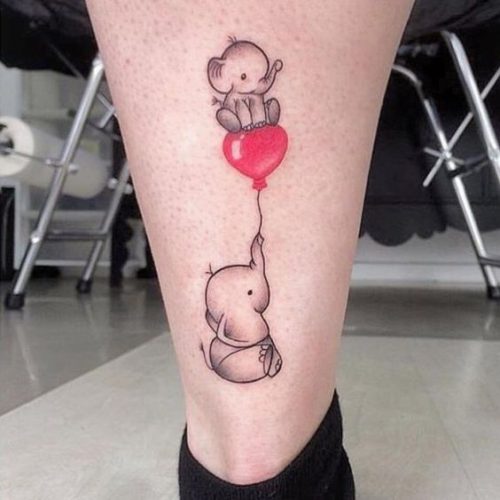27 Small Elephant Tattoo Ideas