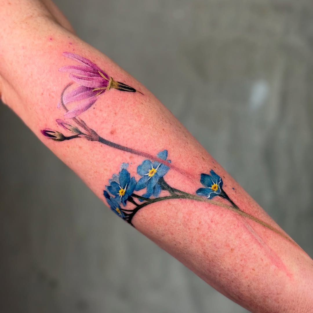 29 Wildflower Tattoo Ideas: Dainty Fine Line, Arm Sleeves, Ankle Wraps, Minimalist Shoulder Designs