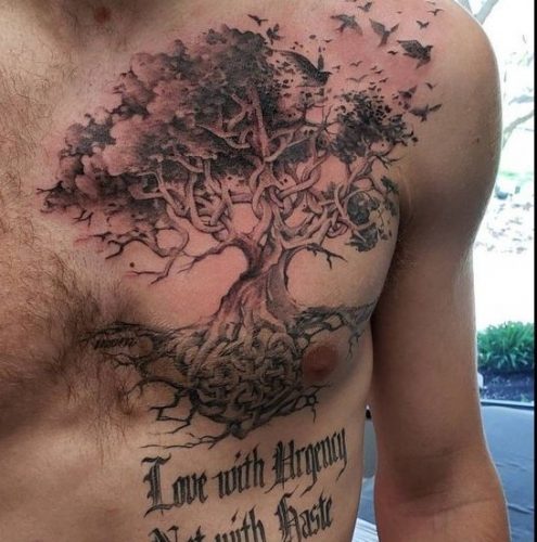 18 Unique Family Tree Tattoo Designs for Men – Ancestry and Heritage Ink Ideas