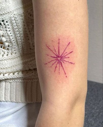 20 Captivating Firework Tattoo Designs for : Ignite Your Skin with Artistic Brilliance