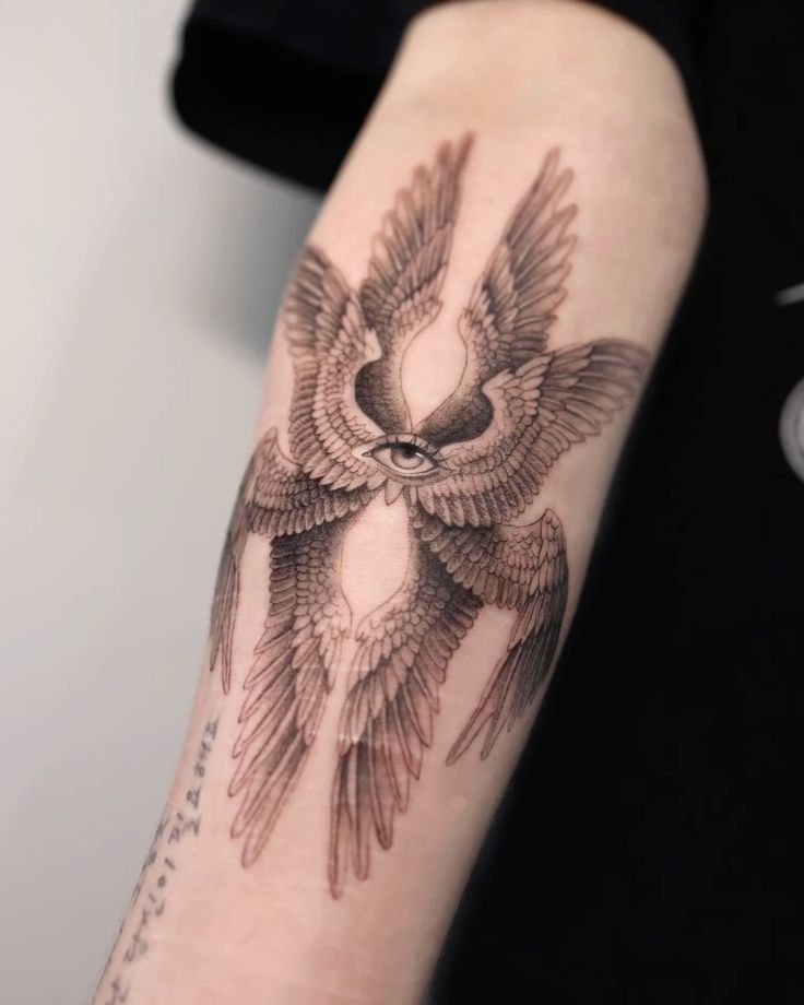 28 Archangel Michael Tattoo Designs for Men and Women   Realism, Sleeve, and Geometric Ideas