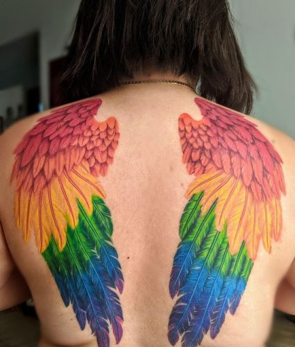 22 Colorful Tattoo Ideas for Women