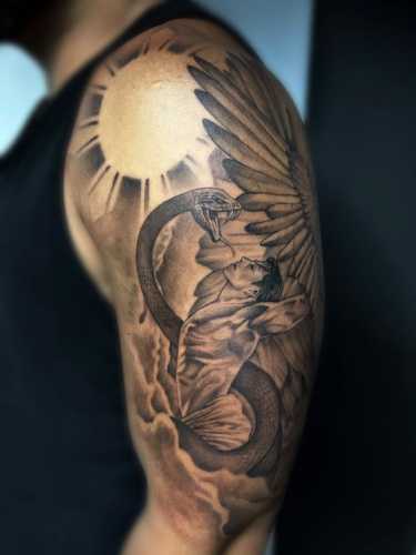 27 Caduceus Tattoo Ideas