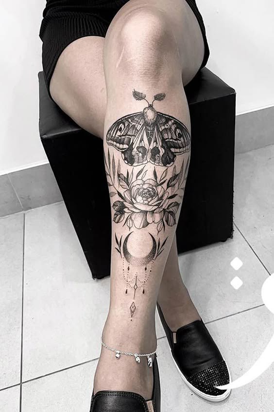 25 Unique Leg Tattoo Ideas for Women: Creativity and Personal Expression