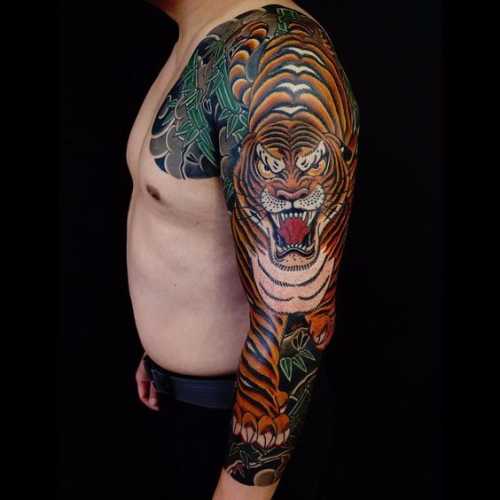15 Japanese Tiger Tattoo Ideas