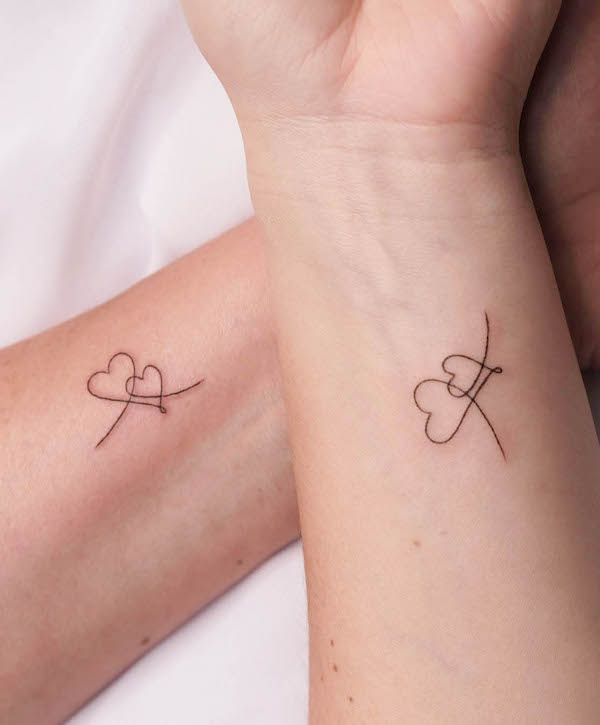 25 Small Mother-Daughter Tattoo Ideas for : Meaningful and Matching Designs